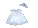 Newborn/Infant Girls 2pc Christening/Baptism White Dress