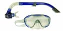 Speedo Glide Mask and Snorkel Set - Blue