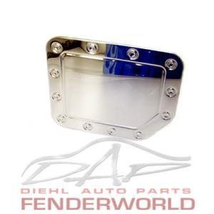 NISSAN TITAN 04 05 06 07 08 CHROME GAS FUEL DOOR COVER