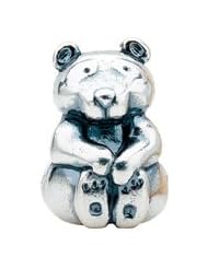 Kera Sterling Silver Panda Bear Bead
