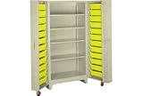 38W Storage Cabinet With Tilt Bins