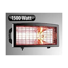 Semptec 1500 Watt Infrarot-Heizstrahler IRW-1500 f�r Balkon, Terrasse