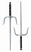 Sporting Goods : Sai 18" Octagon Chrome (2)