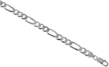 Sterling Silver 5/16' ( 8 mm ) Figaro Chain, NICKEL FREE. Sizes 7', 8', 9', 16', 18', 20', 22', 24', 30'