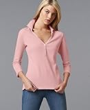 Tommy Hilfiger Charlotte Waffle-Knit Polo Shirt