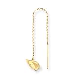 14K Arizona Cardinals Logo Threader Earring