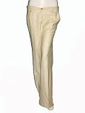 GOLDEN GOOSE Button Fly Cuffed Pants in Cream
