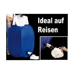Mobiler Hei�lufttrockner mit Ionisator und extra viel Zubeh�r