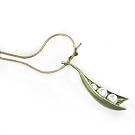 Peapod Three Pearl Necklace by Michael Michaud