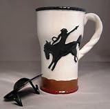 COWBOY horse Pony COFFEE tea TRAVEL MUG kitchen NEW