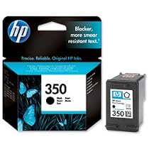 HP 350 Inkjet Printer Cartridge - Black