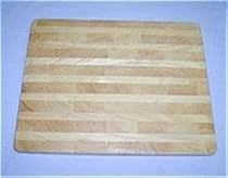 SimplyWood Cutting Board CU04053 14' 'x18' 'x1-' ' Striped design end & long-grain