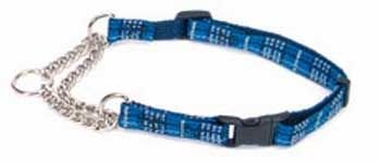 Coastal Pet Products Plaid Adjustable Jacquard Check Choke Collar for Dogs