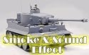 Smoking 1:16 RC Tank German Tiger I Panzer w/. Engine Sound & Airsoft Gun