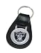 Oakland Raiders Leather Key Chain