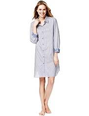 Limited Collection Pure Cotton Striped Nightshirt