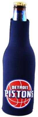 DETROIT PISTONS NBA BOTTLE SUIT KOOZIE COOLER COOZIE