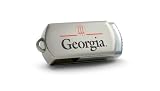 Centon Georgia Bulldogs DataStick Twist 2 GB USB 2.0 Flash Drive DSTC2GB-UGA