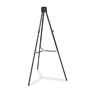 Quartet-Aluminum-Heavy-Duty-Telescoping-Display-Easel-Black-Finish-56E-