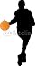 Wallmonkeys Peel and Stick Wall Decals - Basketball Player - Removable Graphic