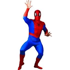 Spider-Man Costume: Men's Size 42-46