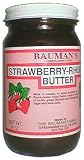 Strawberry Rhubarb Butter 3 jars: Baumans Family Butters