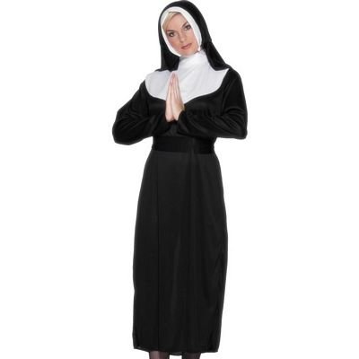 Nun - Adult Fancy Dress Costume - Medium