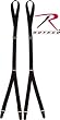 Stirrup Style Black Shirt Stays Set (2 Shirt Stays Included)