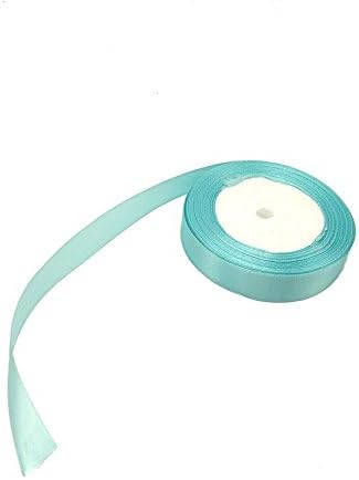 2 Cm Wide Ribbon, Silk Ribbon (25 Yd ,Blue)
