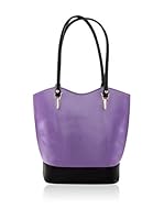 Giulia Monti Bolso asa al hombro Tabarca (Morado / Negro)