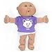 Cabbage Patch Kids Newborns - Girl With Purple Cute Shirt - Celebrating 30 Years Edition