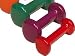 Dumbell Set - VINYL 4 kgPAIR-(2 kg each) - FREE TRAINING DVD -NEW ITEM