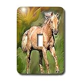 Horse - Quarter Horse - Light Switch Covers - single toggle switch
