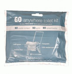 GO Anywhere Toilet Kit - 12 Pack