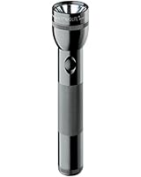 Maglite Heavy-Duty Incandescent 2-Cell D Flashlight, Black