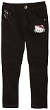 Hello Kitty Girls 2-6x Jean,Black,5