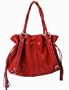 Suede Feel Paris Satchel/Handbag - 2 Hot colors available