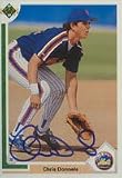 Chris Donnels, New York Mets Autographed Card