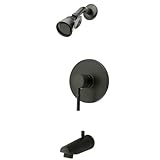 Kingston Brass KB8695DL Concord Tub and Shower Faucet, Oil Rubbed Bronze [並行輸入品]