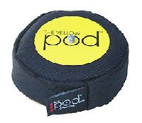 The POD Camera Platform ( Bean Bag ) with YELLOW Base, 3.75" Diameter, 2" Thick, has A 1/4 x 20 Screw Thread for Securing Your Camera or Camcorder