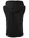 J.TOMSON Mens Denim Vest w/ Hood