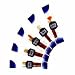 Silver Round Basic 4 Pc. Brush Set