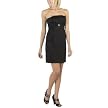 Juniors' Xhilaration&reg; Strapless Rouched Dress - Ebony