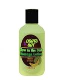 Lights out glow in the dark lotion - melon