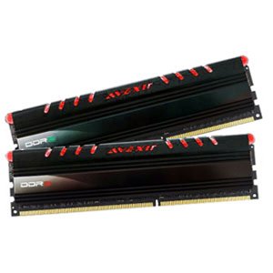 AVEXIR Core Series 8GB (2 x 4GB) DDR3-2400MHz DIMM Kit (Red LED)