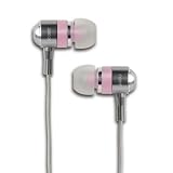 Coby CVEM76PNK Isolation Stereo Earphones (Pink)