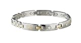 Sabona 12270 PGA TOUR Gem Duet Magnetic Bracelet, Medium