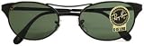 Ray-ban Signet Sunglasses Signet Oval - Black Chrome with G-15 lenses