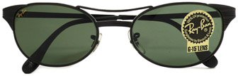 Ray-ban Signet Sunglasses Signet Oval - Black Chrome with G-15 lenses product image