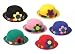 LOT de 2:Chapeau melon Clown 8650910 clown Chapeaux/Coiffes